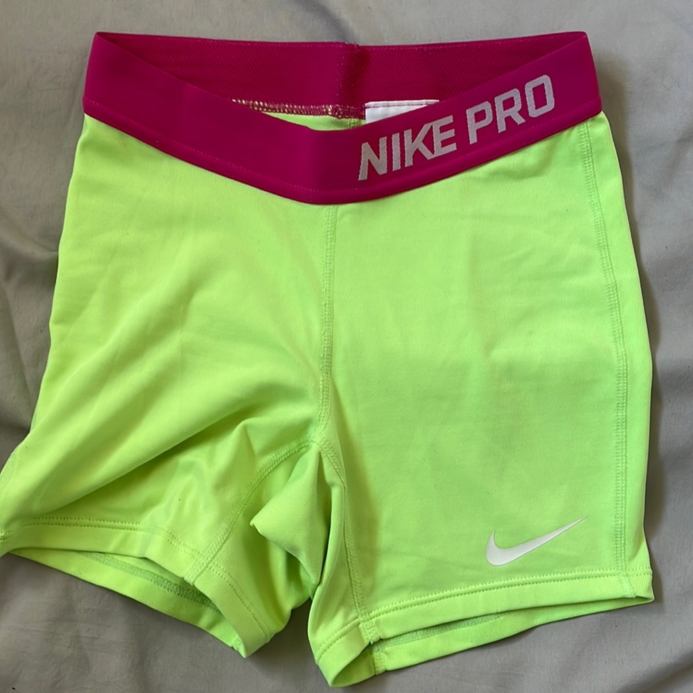 Nike pro spandex shorts